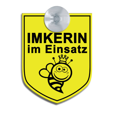 Imkerin im Einsatz